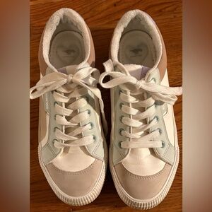 Rocket Dog Cheery White Colour Block Sneakers, Size 9.5, EUC